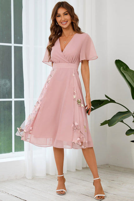 Robe Portefeuille Élixir De Rosée - gallery 2
