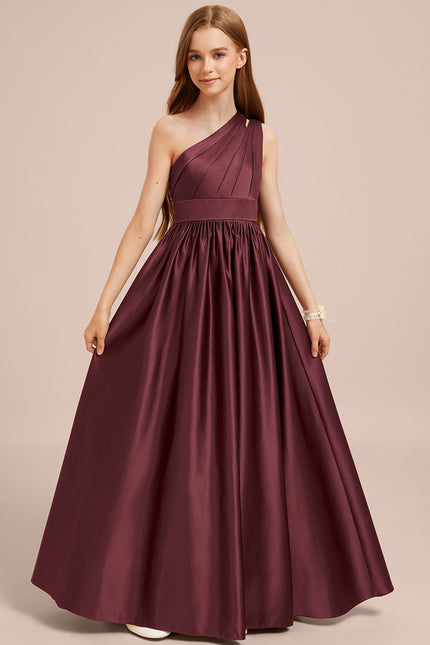 Robe Portefeuille Satinée Unie