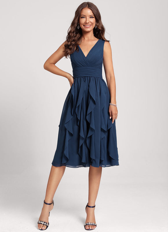 Robe Portefeuille Fluide Élégante - gallery 2