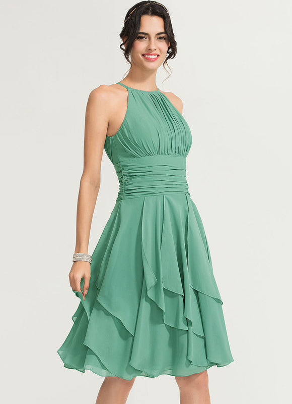 Robe Portefeuille Cascade Émeraude - gallery 1