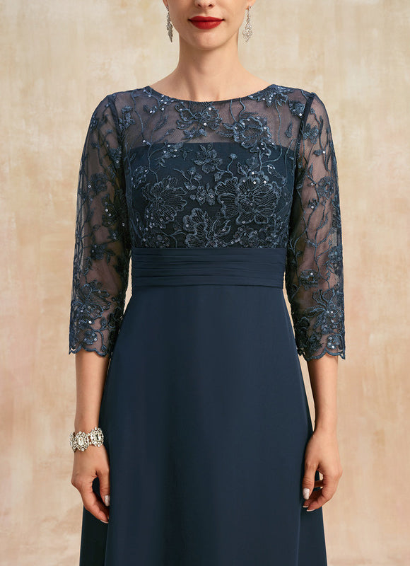 Robe Portefeuille Marine Chic - gallery 6
