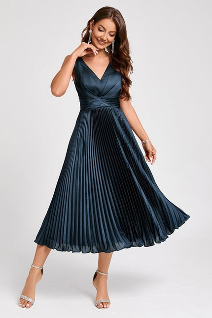 Robe Portefeuille Élégance Satinée