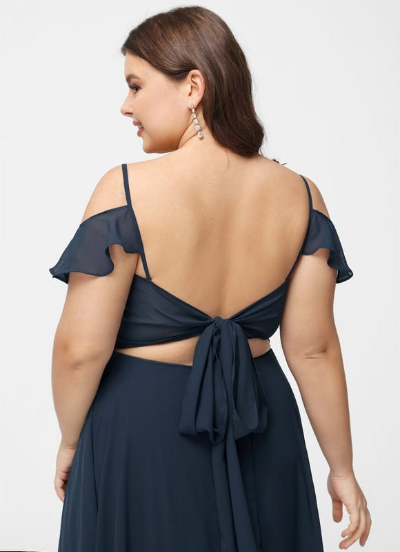 Robe Portefeuille Rose Drapée - gallery 8