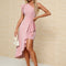 Robe Portefeuille Rose