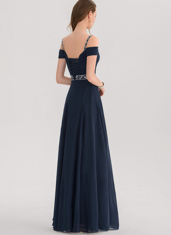 Robe Portefeuille Nuit Élégante - gallery 2