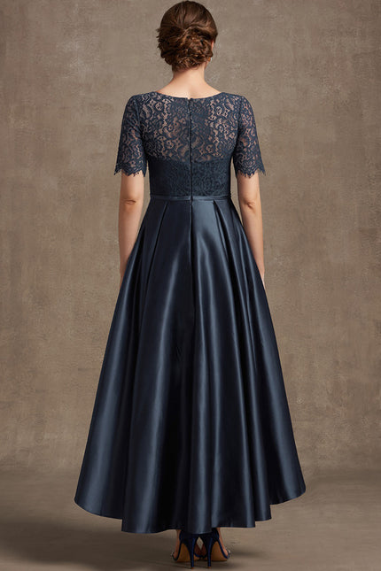 Robe Portefeuille Élégance Nuit Satinée - gallery 4