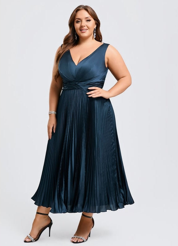 Robe Portefeuille Élégance Satinée - gallery 9