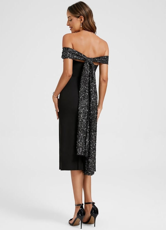 Robe Portefeuille Paillette - gallery 6