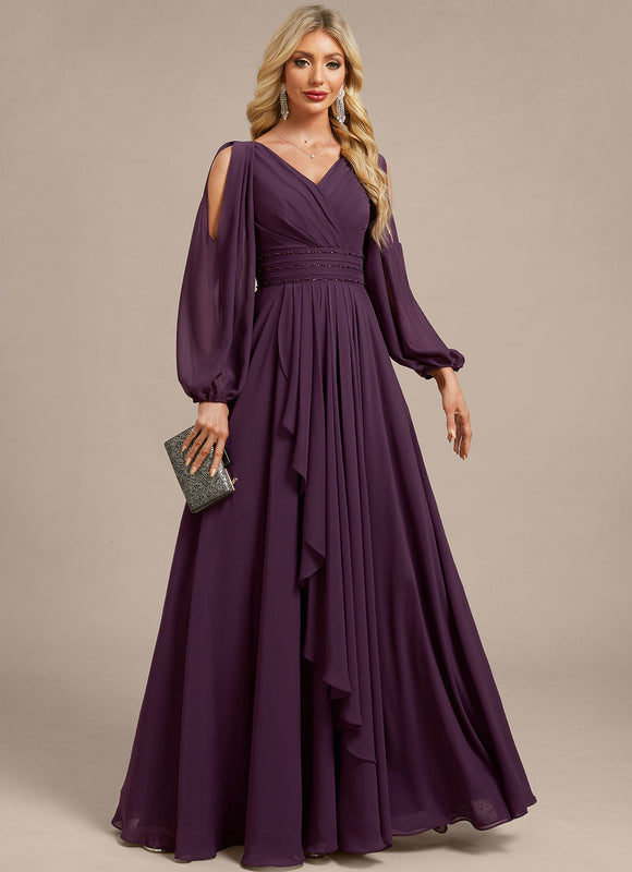Robe Portefeuille Violette Aérienne - gallery 3