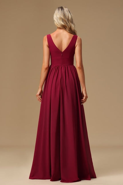 Robe Portefeuille Rose Drapée - gallery 3