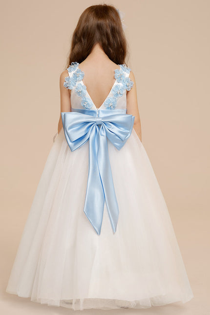 Robe Portefeuille Nuageuse Bleue - gallery 1