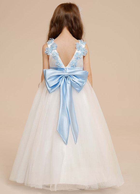 Robe Portefeuille Nuageuse Bleue - gallery 1