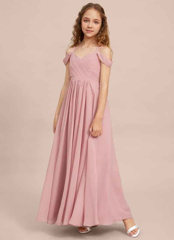 Robe Portefeuille Rose Flottante - gallery 4
