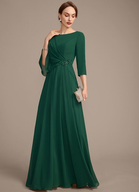 Robe Portefeuille Émeraude Élégante - gallery 2
