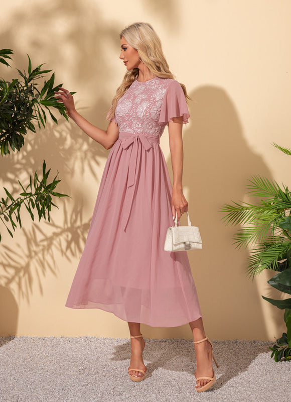 Robe Portefeuille Manches Courtes - gallery 3