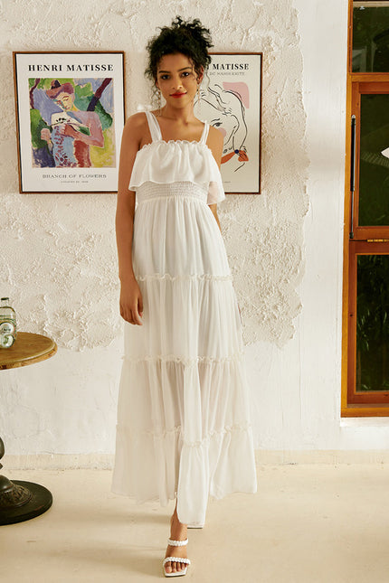 Robe Portefeuille Flou Éthéré - gallery 1