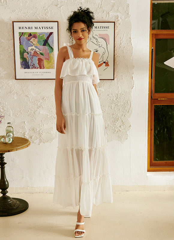 Robe Portefeuille Flou Éthéré - gallery 1