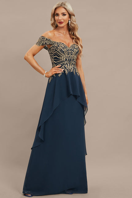Robe Portefeuille Élégance Marine Artisanale - gallery 4
