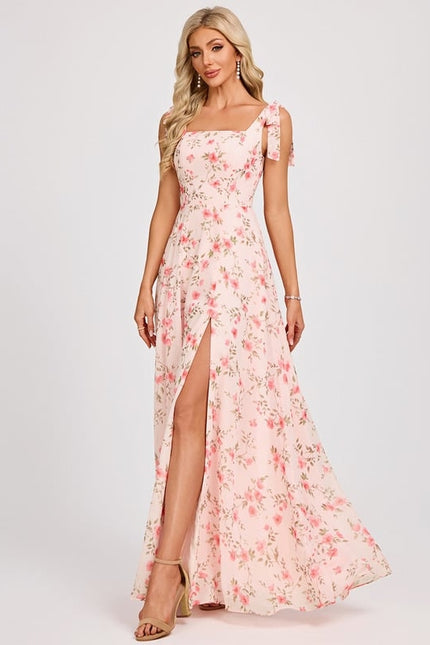 Robe Portefeuille Floraison Poudrée - gallery 3
