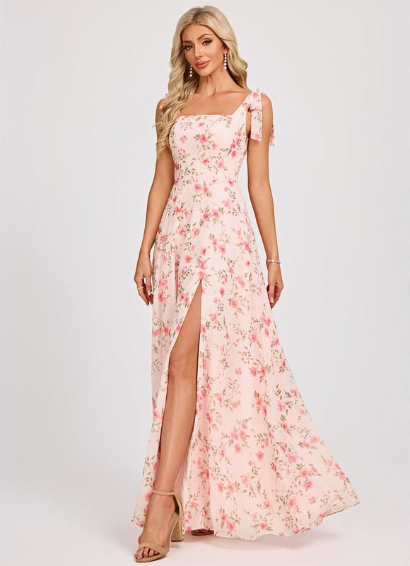 Robe Portefeuille Floraison Poudrée - gallery 3