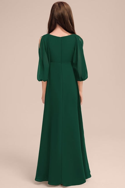 Robe Portefeuille Vert Sauge - gallery 1