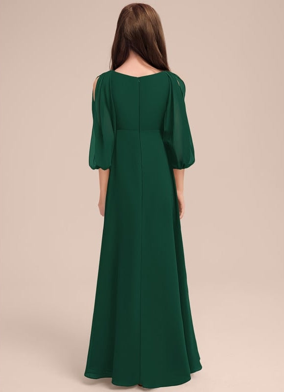 Robe Portefeuille Vert Sauge - gallery 1