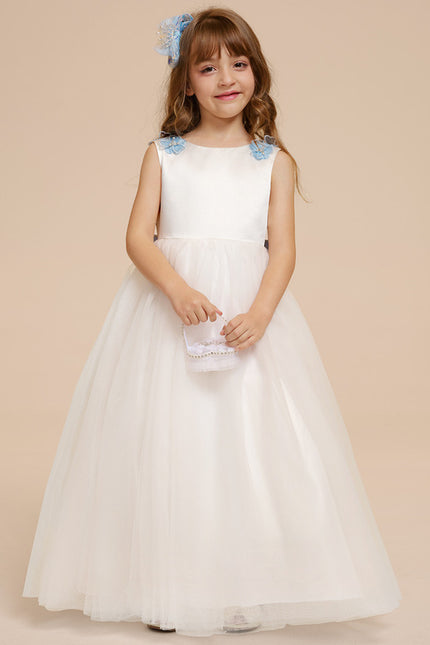 Robe Portefeuille Nuageuse Bleue - gallery 3
