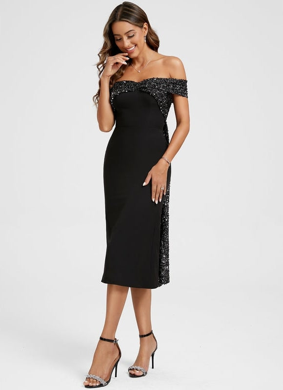 Robe Portefeuille Paillette - gallery 5