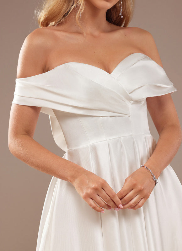Robe Portefeuille Satinée Altière - gallery 1
