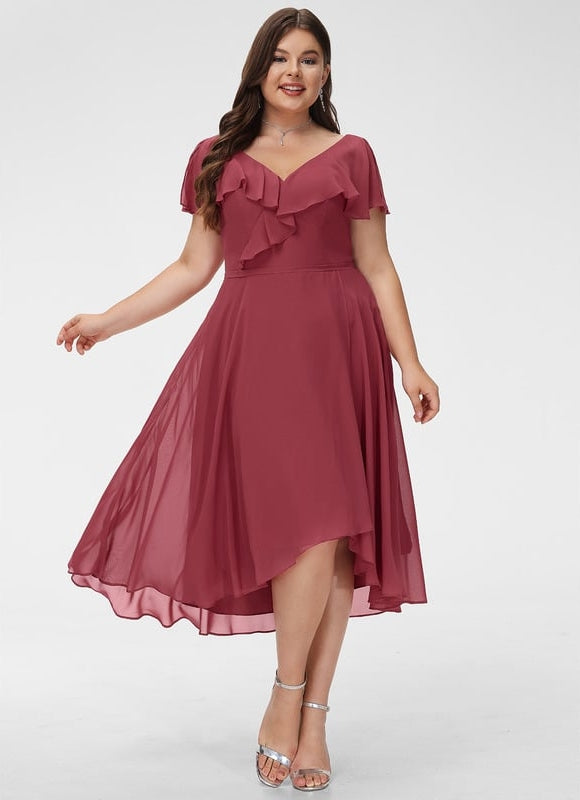 Robe Portefeuille Fluide Verte - gallery 5