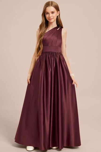 Robe Portefeuille Satinée Unie - gallery 3
