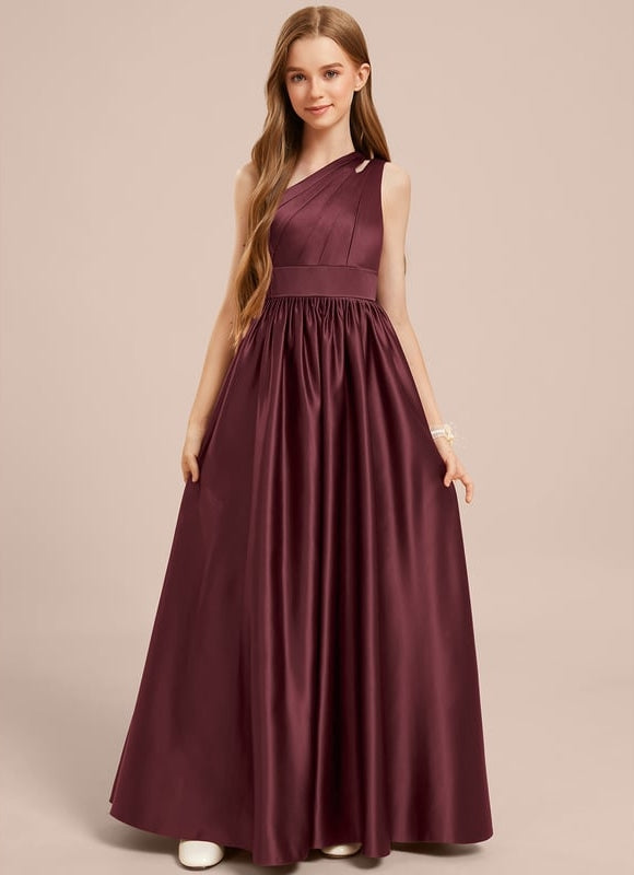 Robe Portefeuille Satinée Unie - gallery 3