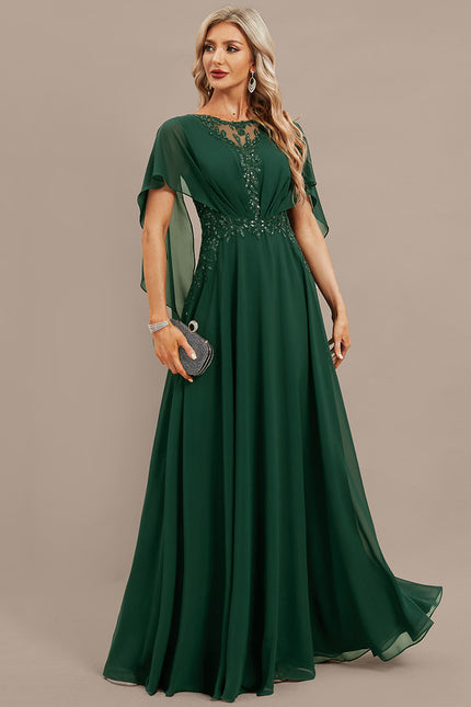 Robe Portefeuille Émeraude Aérienne - gallery 5