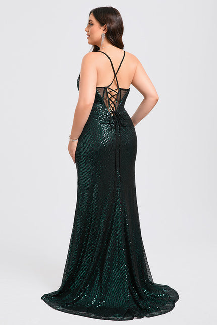 Robe Portefeuille Sirène Pailletée - gallery 6