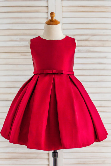 Robe Portefeuille Satinée Enfant