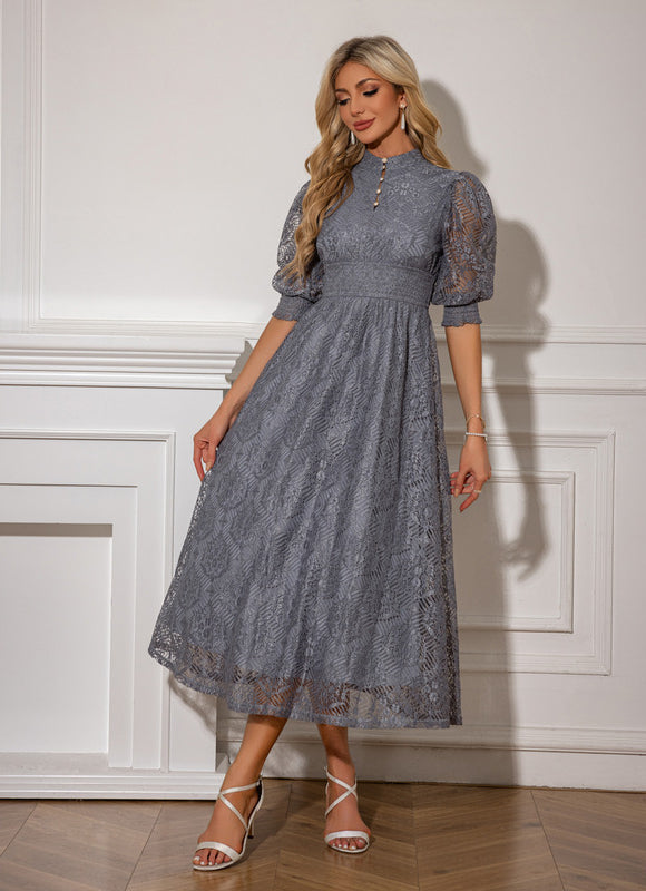 Robe Portefeuille Dentelle - gallery 4