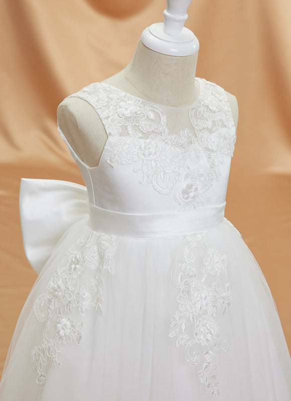 Robe Portefeuille Tulle Nuptiale - gallery 2