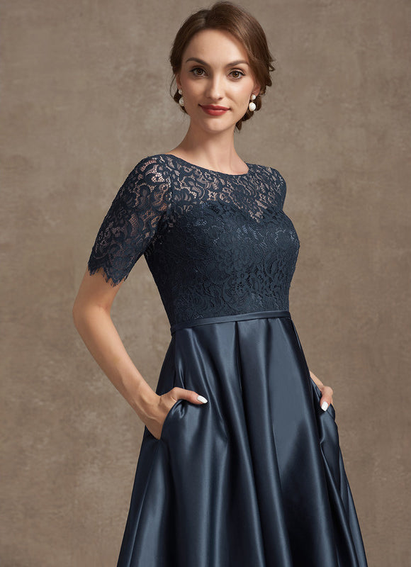 Robe Portefeuille Élégance Nuit Satinée - gallery 2