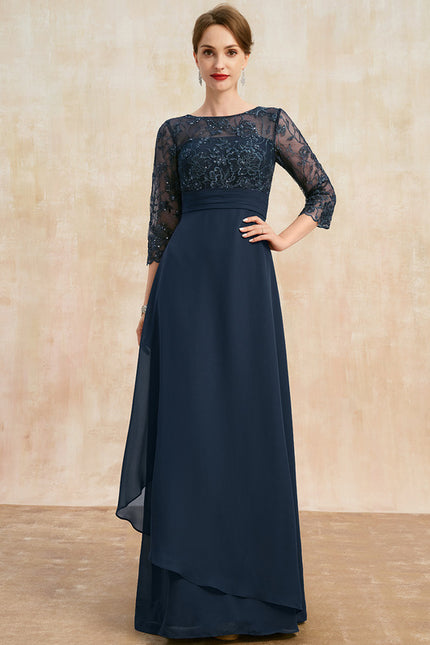 Robe Portefeuille Marine Chic