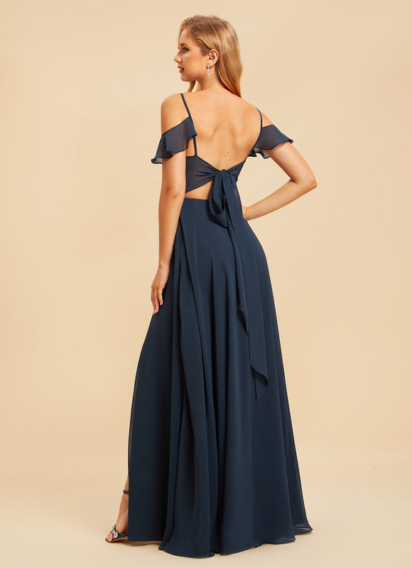 Robe Portefeuille Rose Drapée - gallery 1