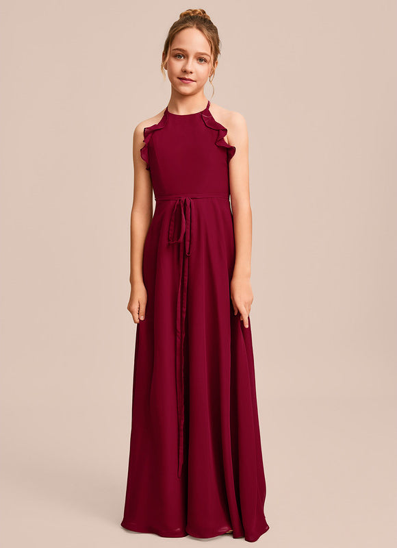 Robe Portefeuille Rouge Élégant - gallery 4
