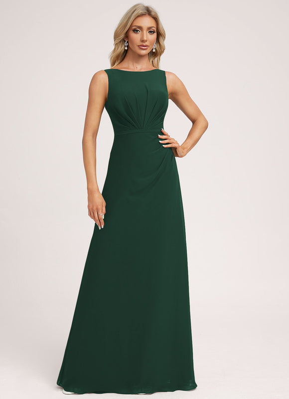 Robe Portefeuille Longue Émeraude