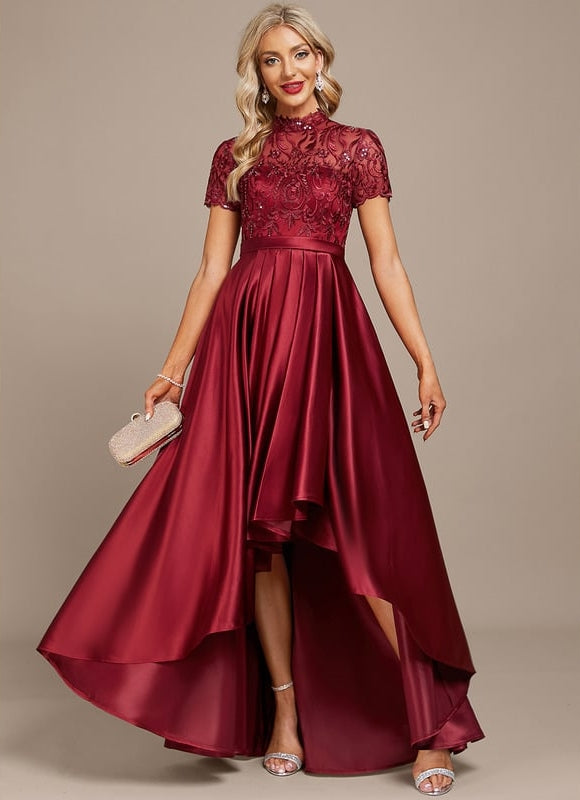 Robe Portefeuille Couture Élévée
