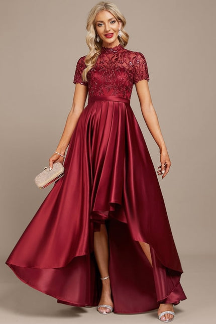 Robe Portefeuille Satinée Mystique