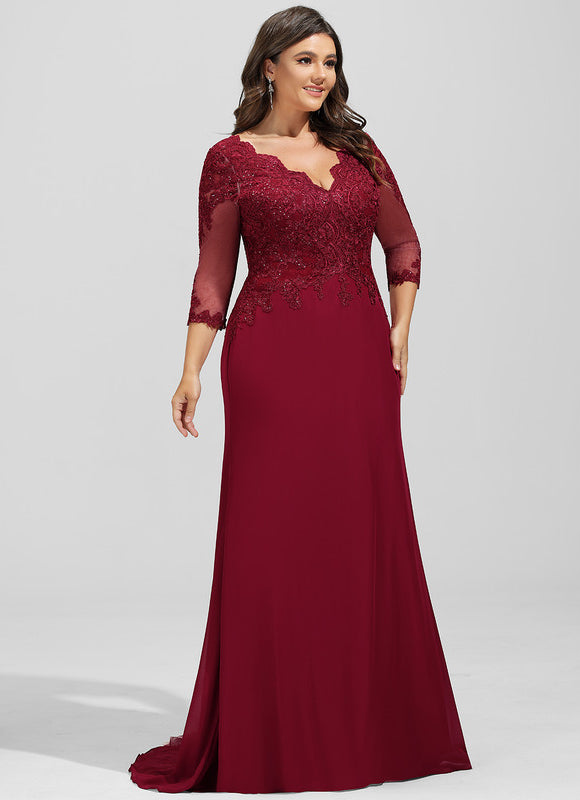 Robe Portefeuille Bordeaux Élégance - gallery 8
