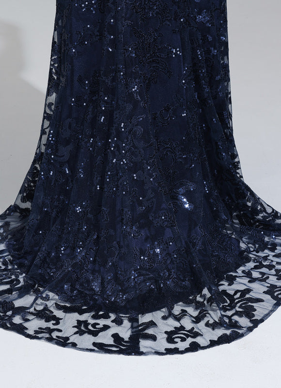 Robe Portefeuille Sirène Pailletée - gallery 9
