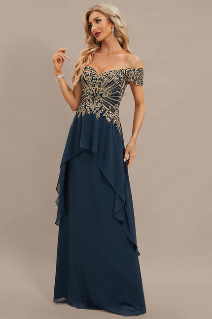 Robe Portefeuille Élégance Marine Artisanale - gallery 3