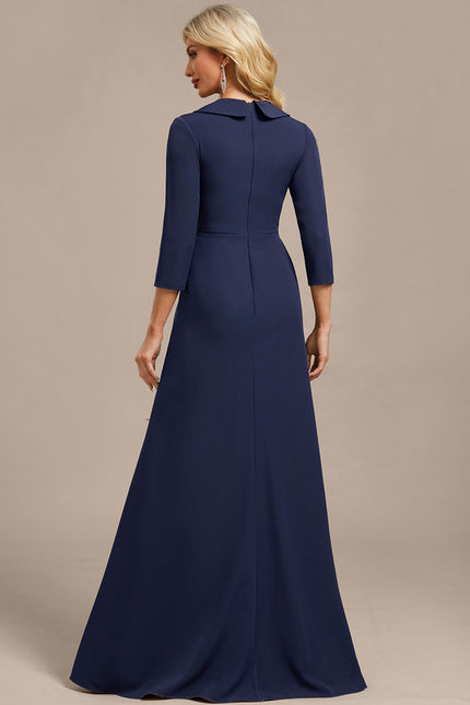 Robe Portefeuille En Crepe - gallery 5
