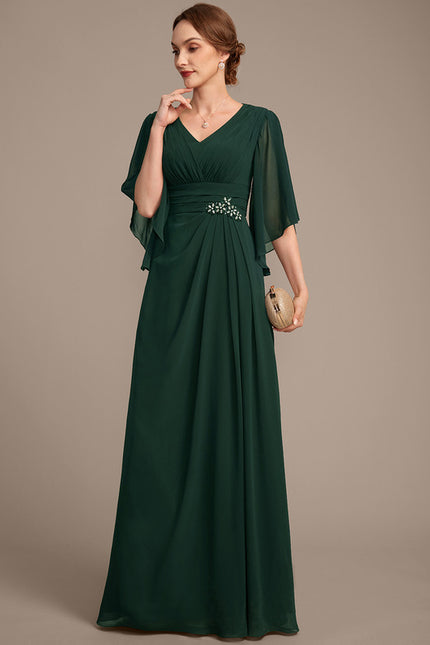 Robe Portefeuille Émeraude Céleste - gallery 4