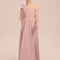 Robe Portefeuille Mousse Rose